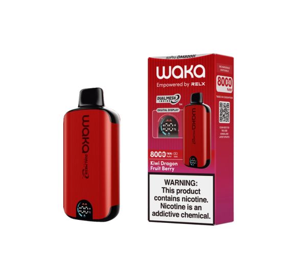 Pod Waka Kiwi Dragon Fruit Berry 8000 Puffs Freshcot