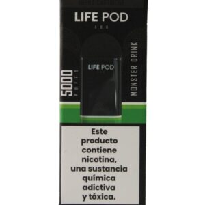 Life Pod Cartucho Monster Drink 5000 Puffs