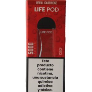 Life Pod Crtucho Coke 5000 puffs