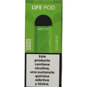 Life Pod Cartucho Spearmint 5000 Puffs