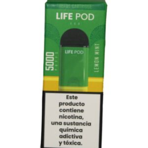 Life Pod Cartucho Lemon Mint 5000